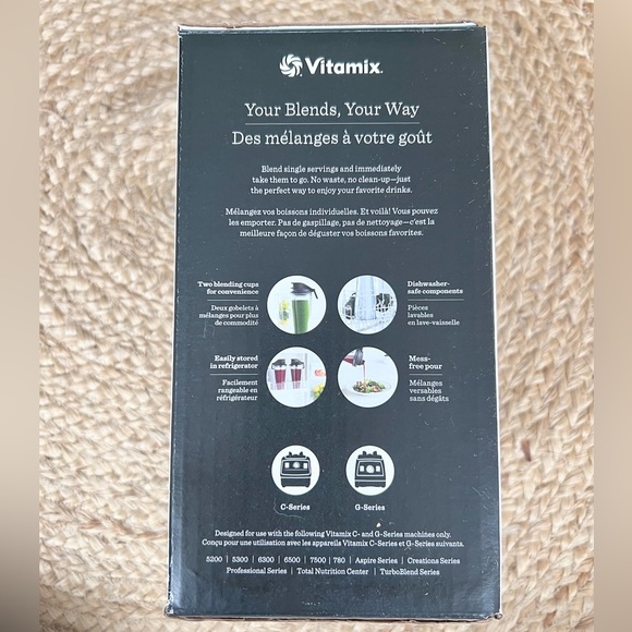 Vitamix personal cup adapter new in box - Picture 5 of 6